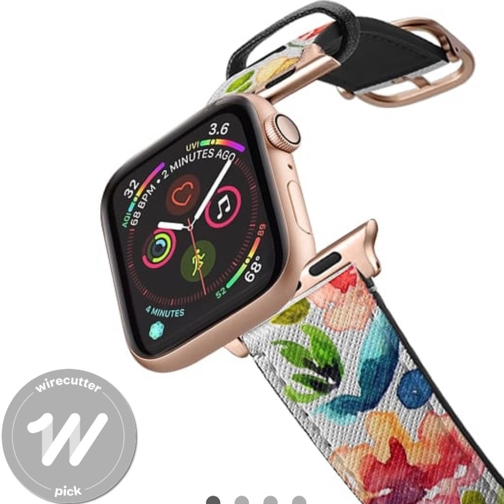 Apple Watch Band Spring Floral Pattern